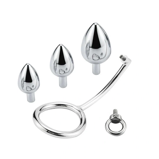 Hook Stainless with Set Ring Anal 4663 Cock DiscreetChoice Steel 1123